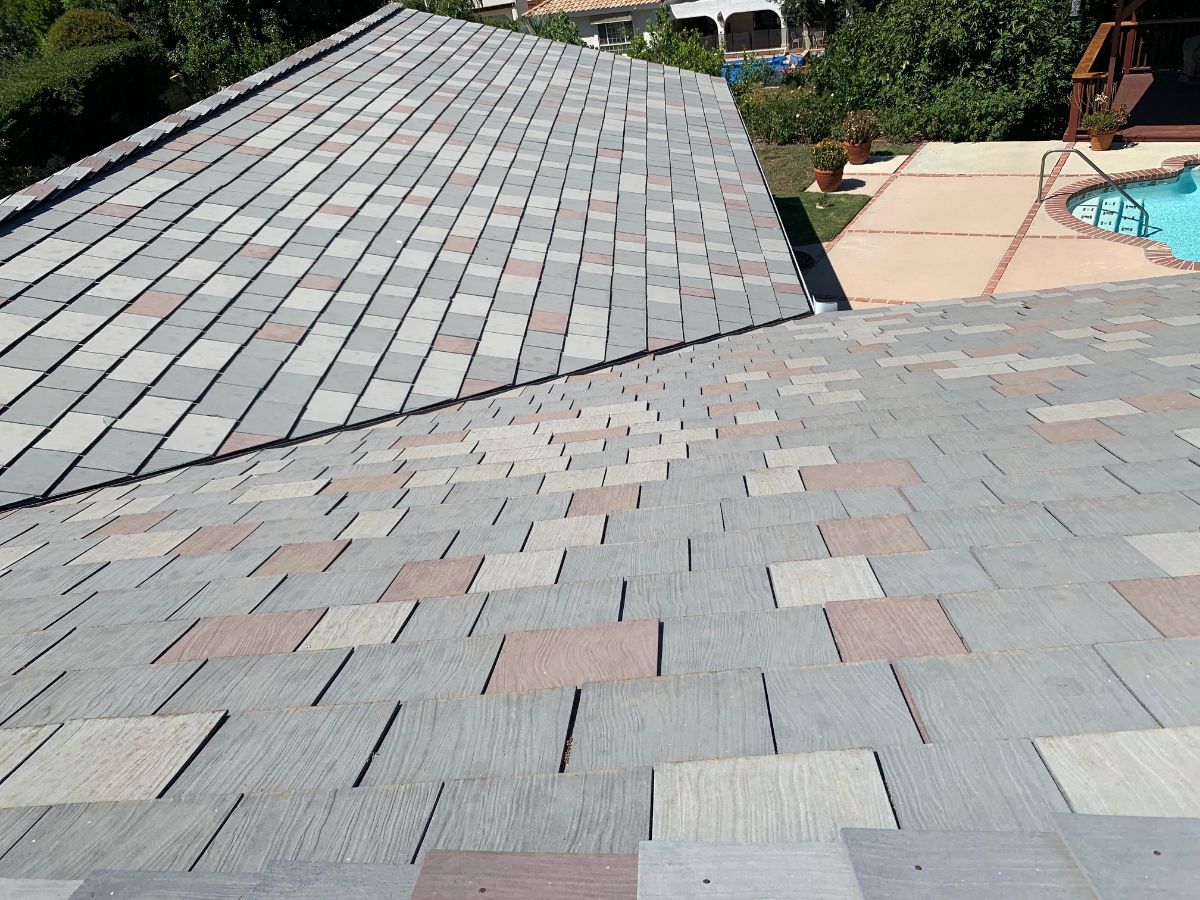 Before and After Tile Roof